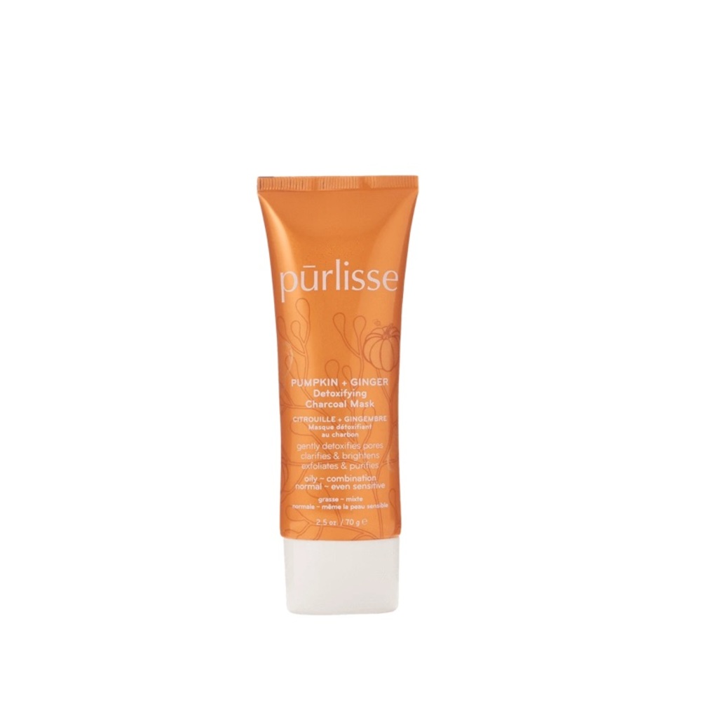 Purlisse Pumpkin + Ginger Detoxifying Charcoal Mask